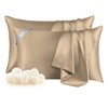 THXSILK Set of 2 Silk Pillowcase for Hair and Skin,