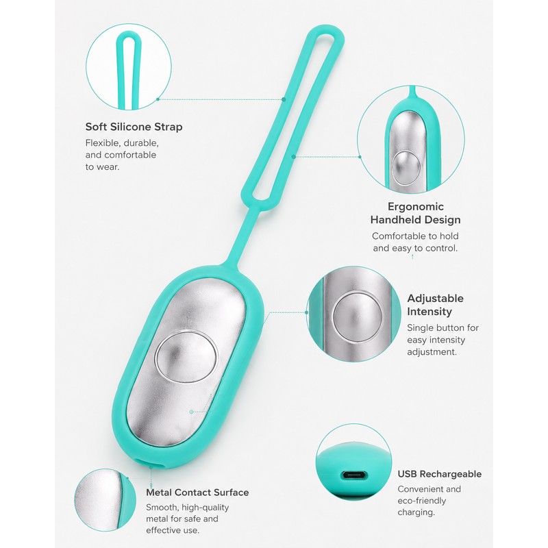 Handheld Relaxation Device for Evening Wind-Down – USB Rechargeable Pocket-Sized