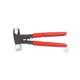 Aftermarket Heavy Duty Forged Wheel Weight Plier Hammer For Tire Balancer / Changer