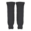 PEAR SOX Pro Weight Solid Color Hockey Socks (Black, Mite)