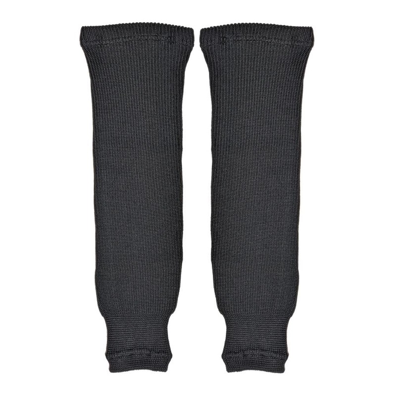 PEAR SOX Pro Weight Solid Color Hockey Socks (Black, Mite)