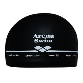 Arena Swimfit Easy Fit Coated Swim Cap BLK / 아레나 스윔핏 이지핏 코팅수모 BLK