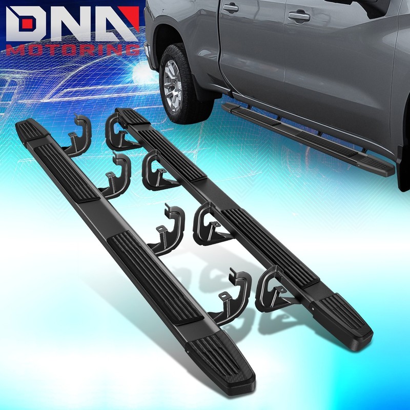 estriberas de 6" para Silverado/Sierra 2019-2026 doble cabina barras Nerf