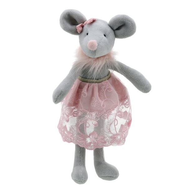 Wilberry - Dancers - Mouse in Skirt Soft Toy -