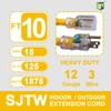 EP Cable de extensión para exteriores SJTW 12/3, 25 pies,