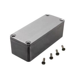 SUPERTOOL Diecast Aluminium, Waterproof Electronics Project Enclosure Box for External Enclosure Power, Outdoor (1Pcs-1032L 254 x 71 x 52.5mm)