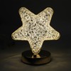 Star Bedside Table Lamp Cordless Rechargeable 3 Color Stepless Dimmable