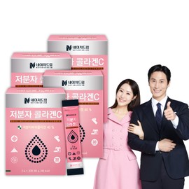 Nature Dream Low Molecular Collagen C/Fish Collagen Vitamin C 30 packets, 4 packs / 네이처드림 저분자 콜라겐C /피쉬 콜라겐 비타민C 30포, 4개