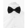 axy Men's Braces with Bow Tie - 4 Strong Clips