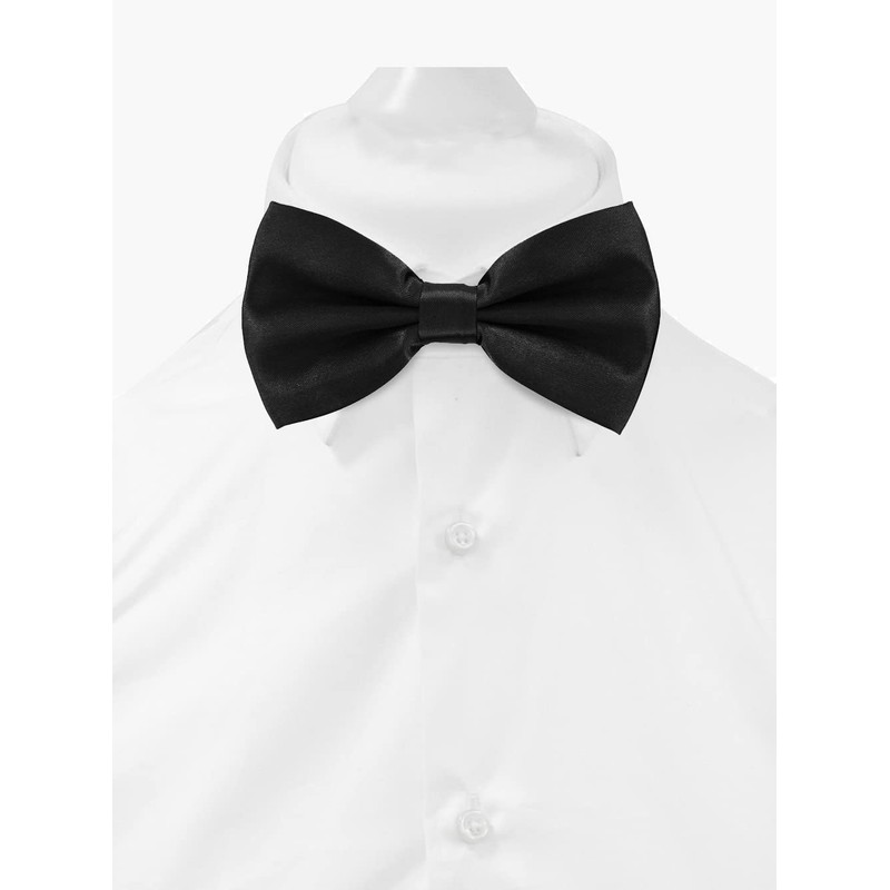 axy Men's Braces with Bow Tie - 4 Strong Clips