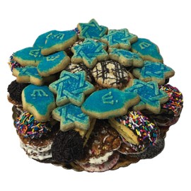 4 lb Gourmet Chanukah Cookies Platter - by Best Cookies