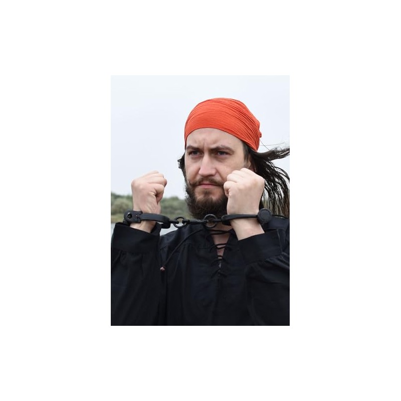 Battle-Merchant Steel Handcuffs Medieval LARP Gothic