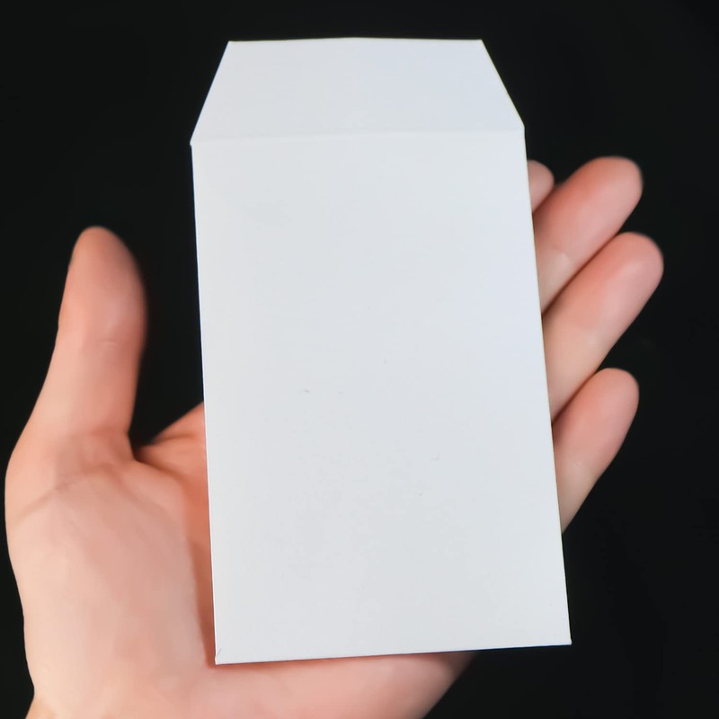 【White Envelopes Plain】Celebration Envelopes Pochi Bags New Year's Bags Gift