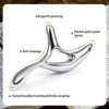 Cosmeria Trigger Point Massager, Stainless Steel Gua Sha Stone with