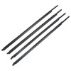 munirater 4Pcs Outside Part Weatherstrip Window Moulding Trim Seal Belt