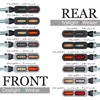 Micro Mini Turn Signal Front LED Light with Daylight for