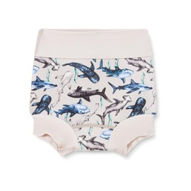 NAME IT Boys NMMZILO Swim Brief W Shield Swimming Trunks Pure Cashmere 86cm-92cm, Pure Cashmere