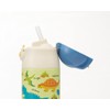 Skater SDPC4P-A Stainless Steel Water Bottle with Straw, One Push
