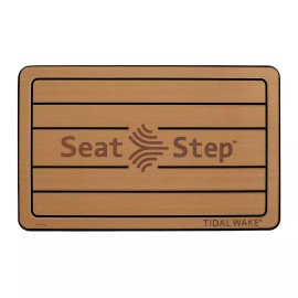 Tidal Wake Seat Step Mat, Protect Boat Cushions, Prevents Rips Brown/Black 22739
