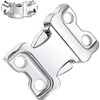 JIPIMON Dog Collar Buckle, Quick Release Stainless Steel Buckle for