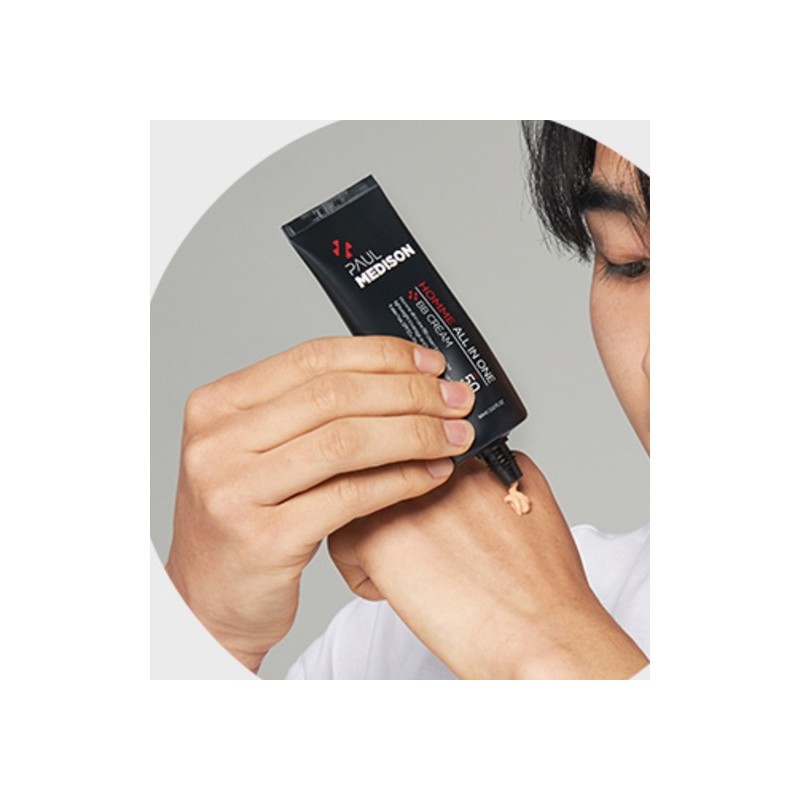 폴메디슨 옴므 올인원 비비크림 SPF 50+ PA+++ 60ml, 2개 Polmedison