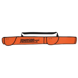 Johnson Level & Tool 1240-4800 Soft-Sided 5 Pocket Level Case, 48", Orange, 1 Level Case