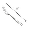 Cand 12-Piece Stainless Steel Dinner Forks, 8 Inch
