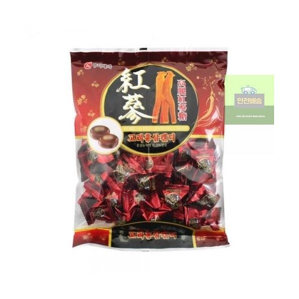 Korean Red Ginseng Candy 300g Yangji 84D5 / 고려홍삼캔디 300g 양지 84D5