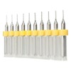 10 Pieces 0.4mm Carbide PCB Drill Bits, Print Circuit Board