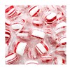 Soft Peppermint Candy Puffs, Red and White Striped, Individually Wrapped,