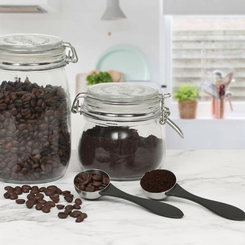 UDQYQ Coffee Scoop15ml-Stainless Steel Measuring Spoon 1 Tablespoon with Plastic