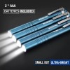 WORKPRO LED Pen Light Set 4-Pack 8AAA Batteries Included Pocket