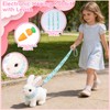 hehred Bunny Toys for Kids with Carrot, Interactive Plush Bunny