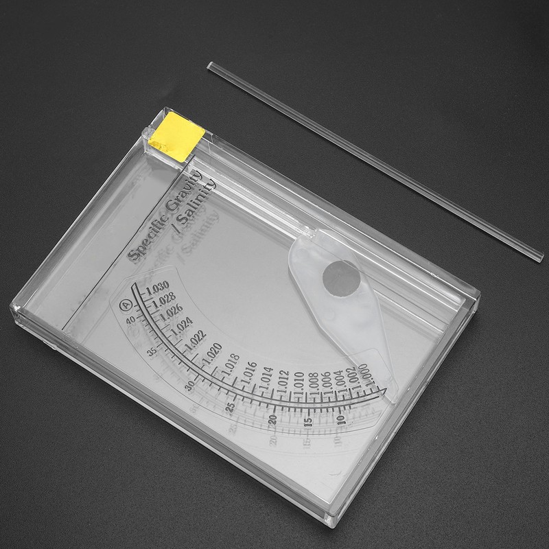Accurate Sea Hydrometer Saltwater Salinity Meter Specific Gravity Test for
