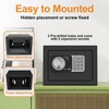 PATRON fireproof safe box for home ，mini safe for money，coin