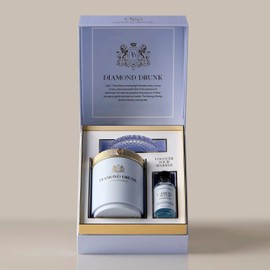 Diamond Drunk The Starter Collection - Non-Toxic, Fine Jewelry Cleaning Kit for Diamond, Gold, & Platinum Rings & More - 2 Months Supply of Safe, Sustainable Cleaner to Restore Shine - Bridal Blue