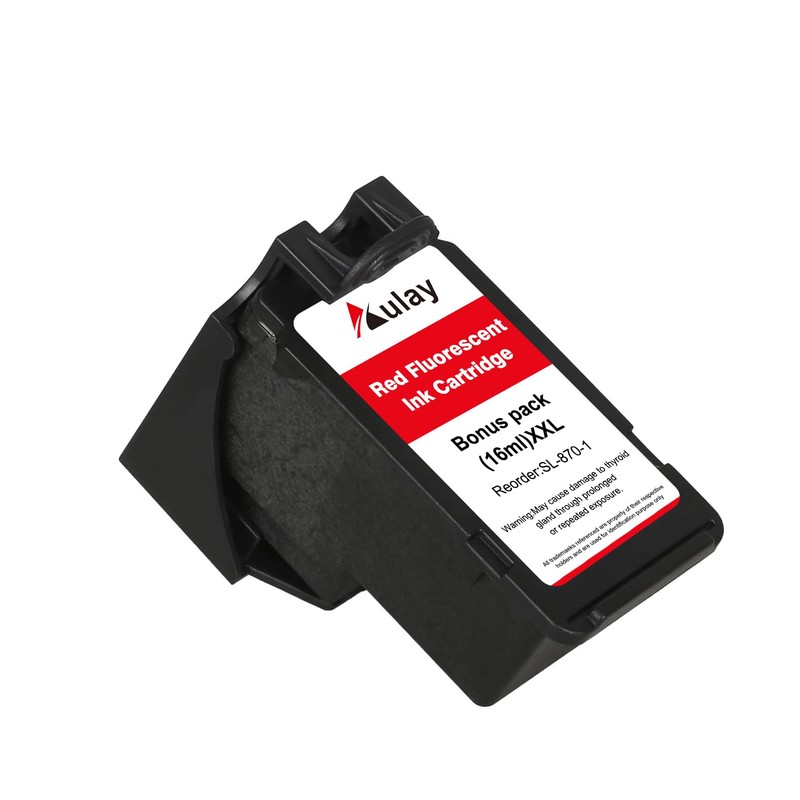 Aulay SL-870-1 XXL Red Ink Cartridge Compatible SL870-1 SL8701 XXL