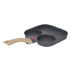 Egg Frying Pan Heat Sensitive Silicone Aluminium Pancake Frying Pan