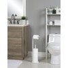 SunnyPoint Toilet Tissue Paper Roll Holder Round Base Stand with