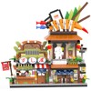 JYLWSMHMU Japanese Sushi Shop Building Blocks Set Japan Mini Blocks