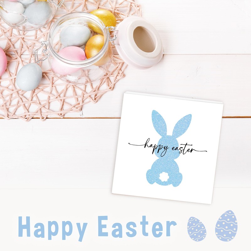 Rdtcgvss 4" X 4" Funny Easter Decor Desk Decor -