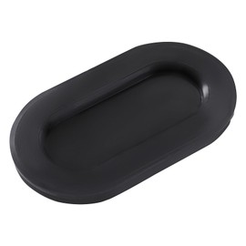 Truck Bed Front Panel Oval Drain Plug Cover Cap Compatible with Ford F150 1997-2024, F250 F350 2017-2024, F450 F550 Replace 4L3Z-99277B76-AA (1pcs)