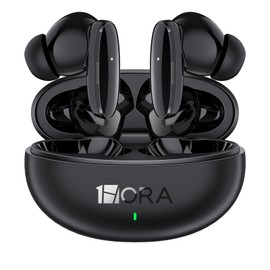 1 Hora Audífonos Inalámbricos Bluetooth 6.0 con Estuche de Carga                                                                                      