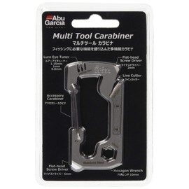 AbuGarcia Multi-Tool Carabiner, Silver