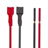 KASSupply 6V/12V Battery Connector Cable, 5 Feet Long, with Red