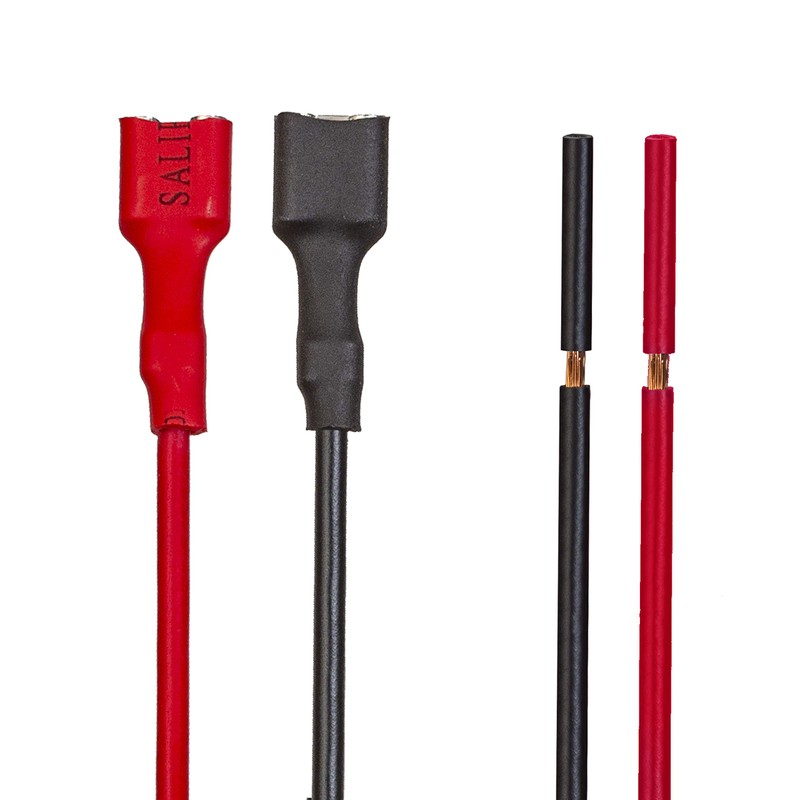 KASSupply 6V/12V Battery Connector Cable, 5 Feet Long, with Red