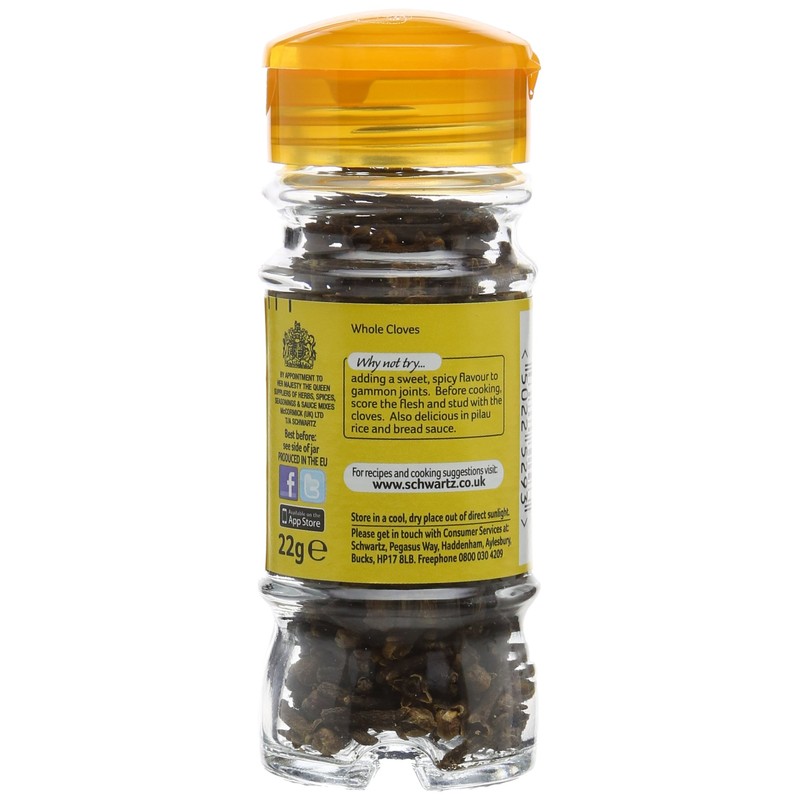 Schwartz Cloves Whole, 22g