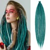 BRUNNACE Dreadlock Extensions 24inch Soft Crochet SE Dreads Reggae Style