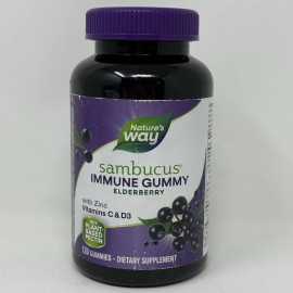 Nature’s Way Natures Way Sambucus Elderberry Gummies Immune Support 120 Count New Exp 11/25