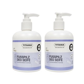 titania [3 items] Titania Foot Shampoo 300ml Foot Shampoo Foot Odor Muzome Foot Eczema Foot Care / [3개] 티타니아 발샴푸 300ml 풋샴푸 발냄새 무조메 발바닥 습진 발 풋 케어